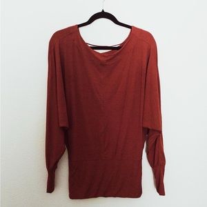 FREE PEOPLE MOVEMENT DOLMAN SLEEVE TOP SZ S.P $15